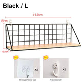 Prateleiras de Ferro e Madeira