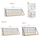 Prateleiras de Ferro e Madeira