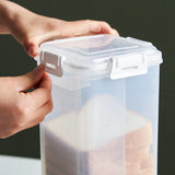 Guardador de Fatias de Pão Transparente