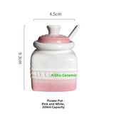 Mini Pote de Decoração de Cerâmica